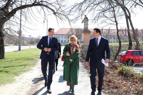 Közigazgatási Felsőbíróság helyszínbejárás 