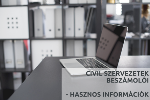 Tájékoztatás a civil beszámolók nagyszámú érkezéséről