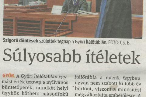 Súlyosabb ítéletek