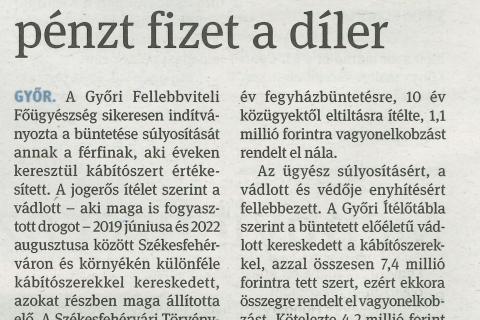Ítélet: sokkal több pénzt fizet a díler
