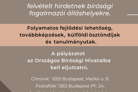 2025. I. félévi fogalmazó felvételi népszerűsítése 