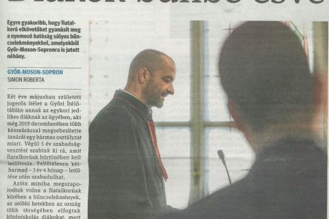 Diákok bűnbe esve