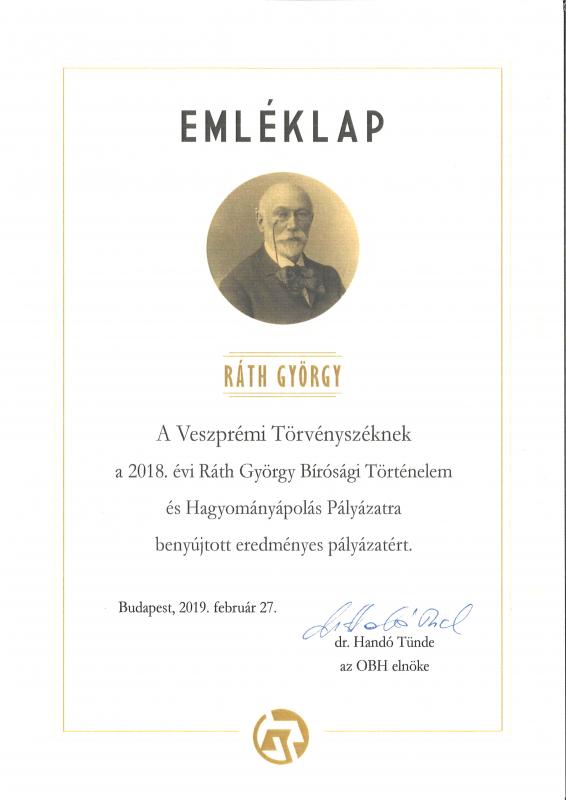 ráth györgy emléklap Thumbnail