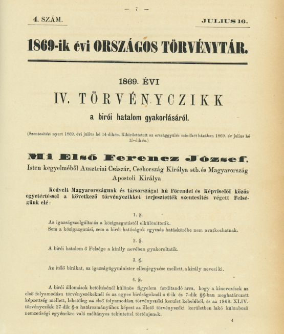 1869. IV. tc.