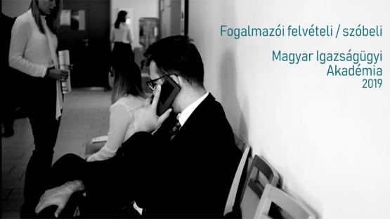 felvételi szóbeli