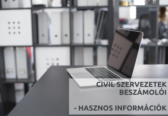 Tájékoztatás a civil beszámolók nagyszámú érkezéséről