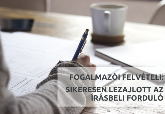 fogalmazói felvételi