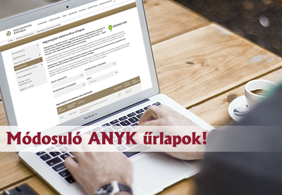 Módosulnak az OBH által közzétett végrehajtási nemperes ÁNYK űrlapok