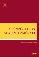 pénzügyi jog alapintézményei
