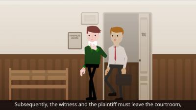 Judicial compass - As a witness at the court thumbnail